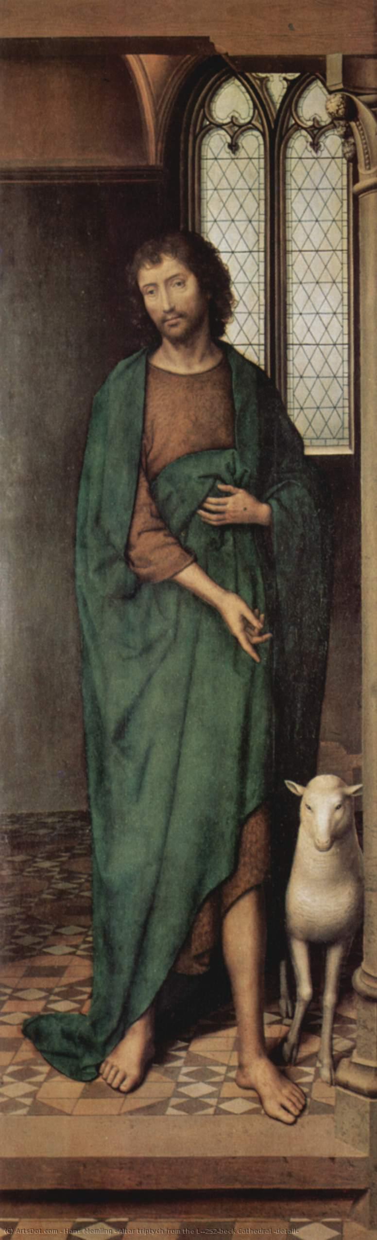 Altar Triptych From The Lübeck Cathedral (detail) — Memling, Hans