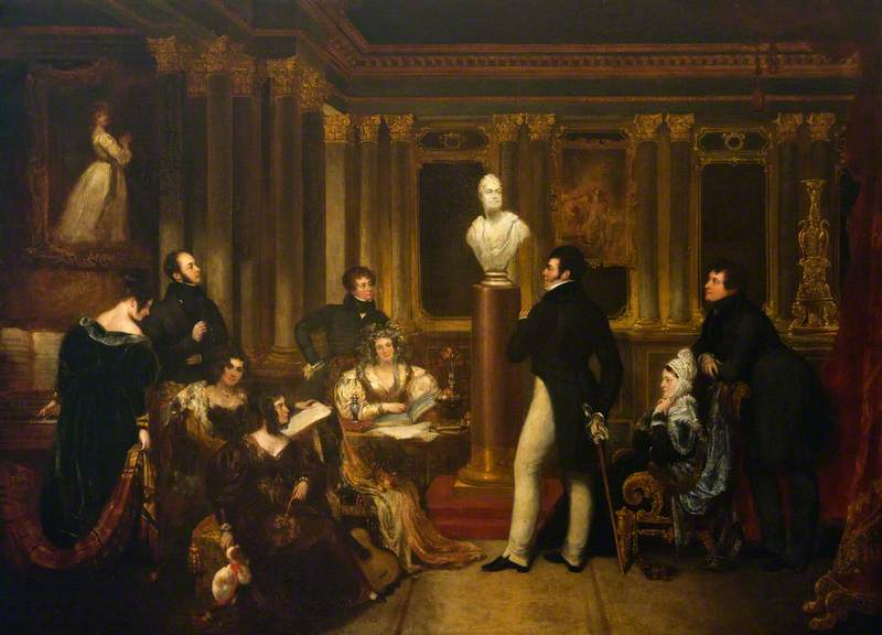 A Room At Windsor Castle — John Hayter