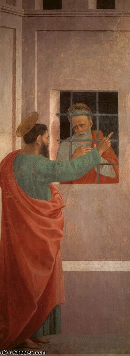 St Peter Visited In Jail By St Paul — Filippino Lippi