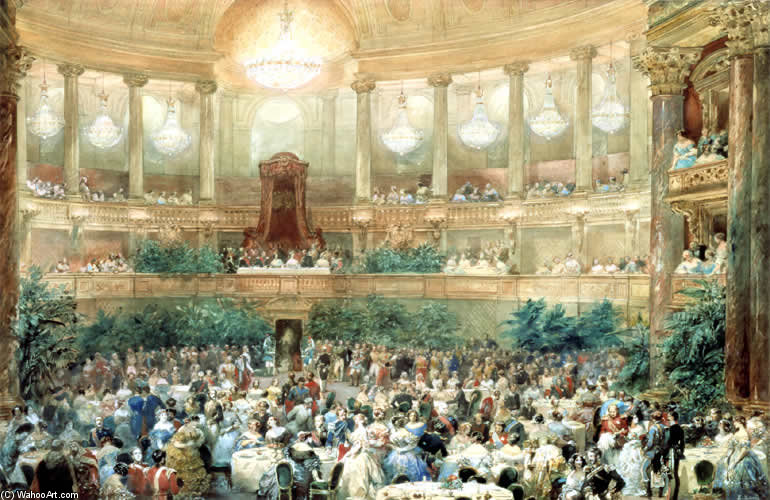 Visit Of Queen Victoria To Paris — Eugene Louis Lami