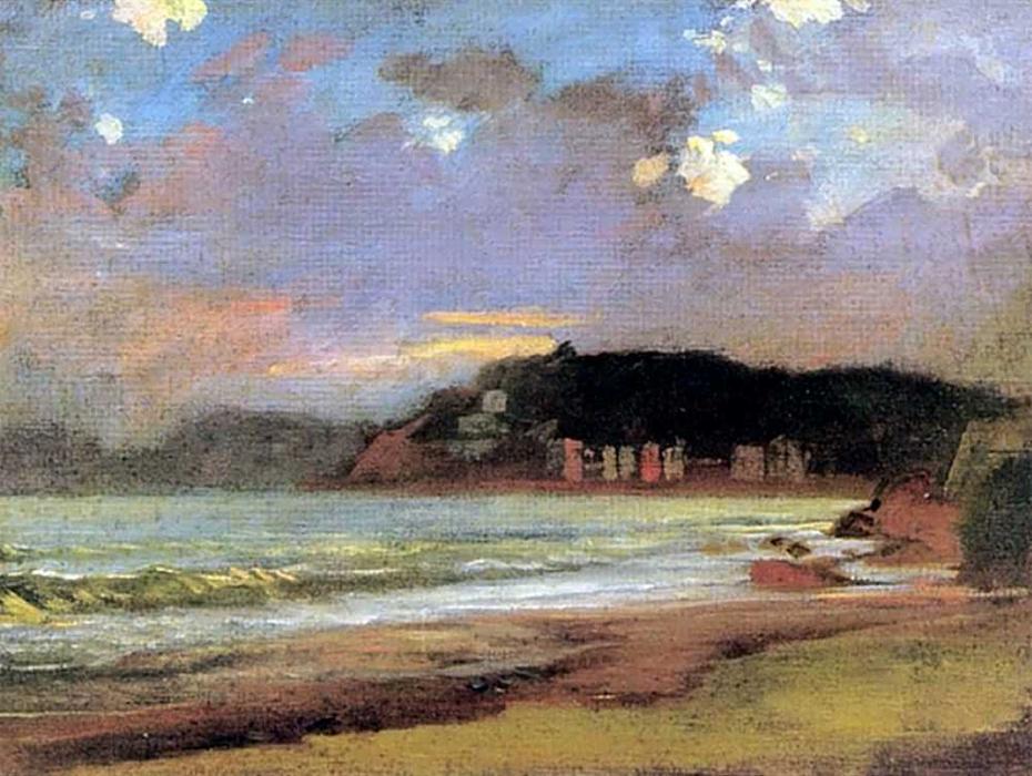 Bay In Livorno. Sunset — Nikolai Ge
