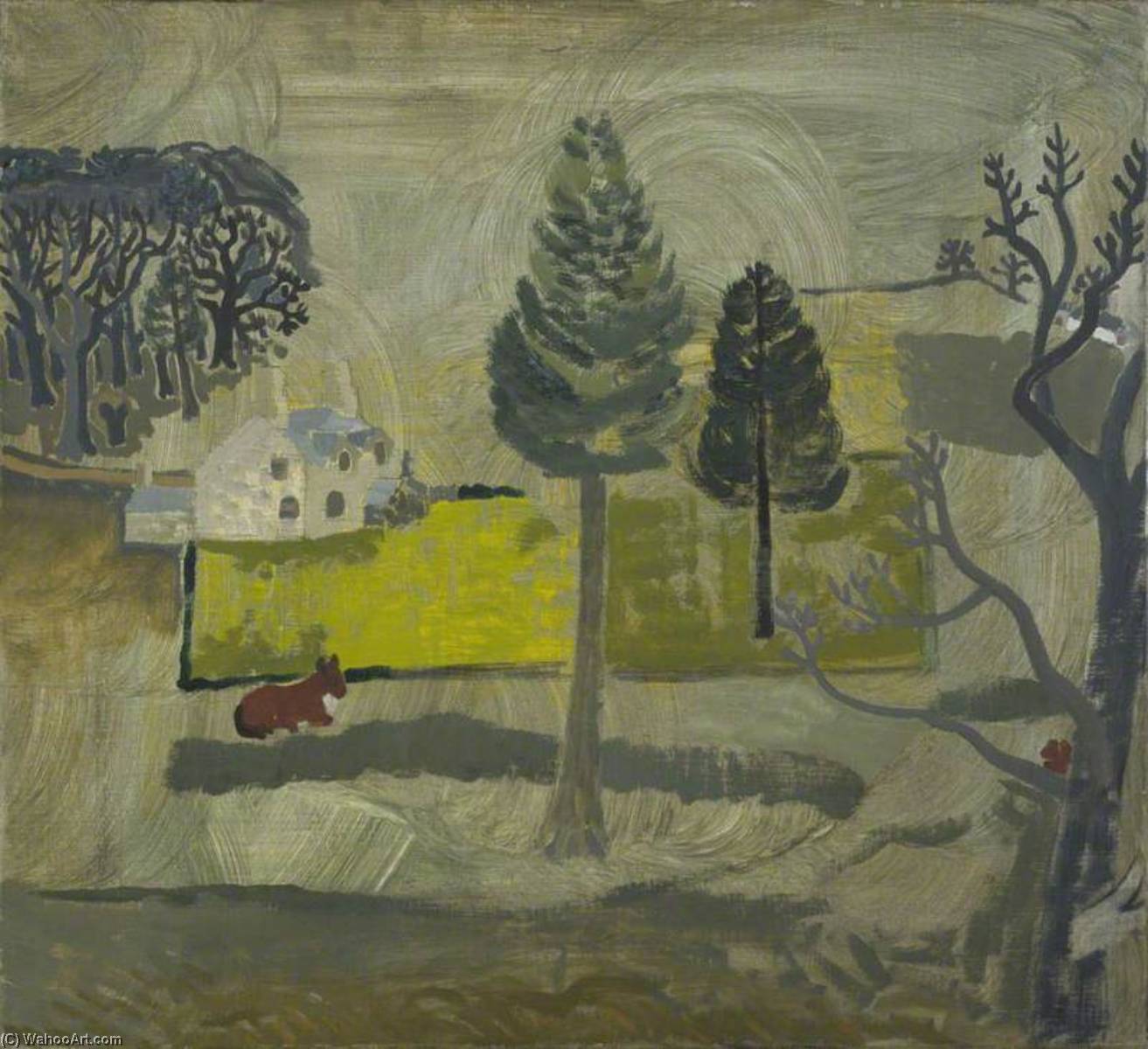 1928 (walton Wood Cottage No.1) — Ben Nicholson Om