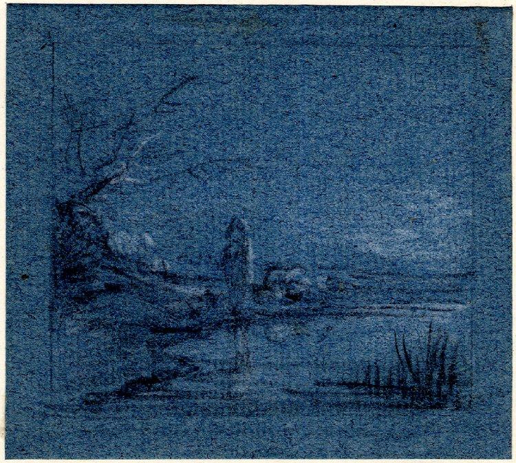 Open Landscape With Shepherd And Sheep — Thomas Gainsborough