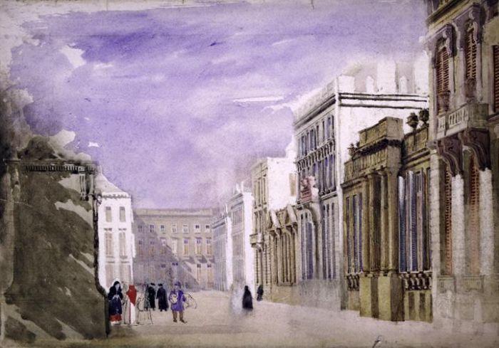 Place De Brabant, Brussels — Дэвид Кокс
