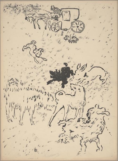 The Dogs (les Chiens) — Pierre Bonnard