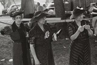 Women At Fourth Of July Carnival And Fish Fry, Ashville, Ohio — Benjamin Shahn
