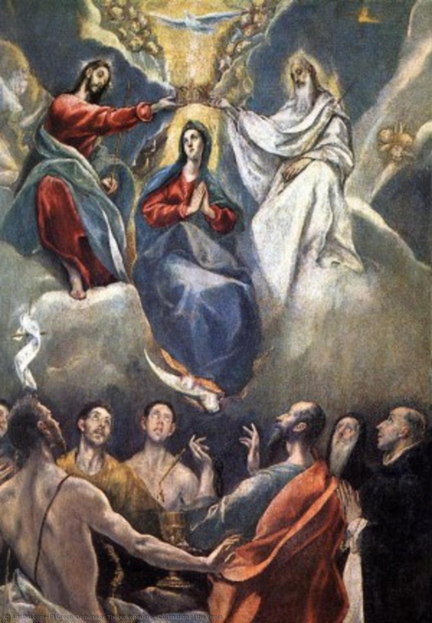 Coronation Of The Virgin — Эль Греко