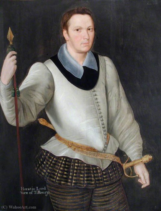 Horace, Lord Vere Of Tilbury — George Gower