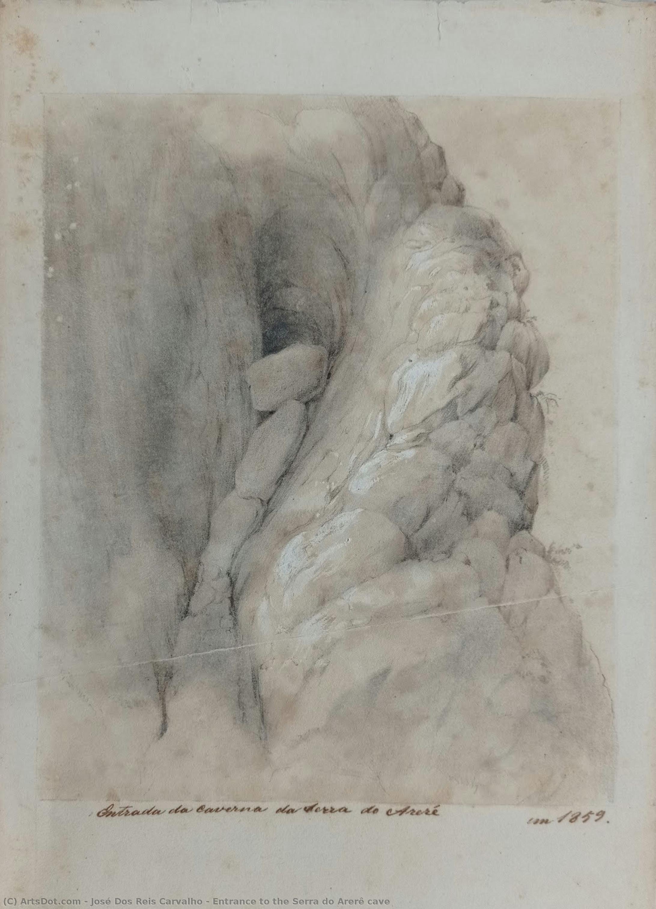 Entrance To The Serra Do Arerê Cave — José Dos Reis Carvalho