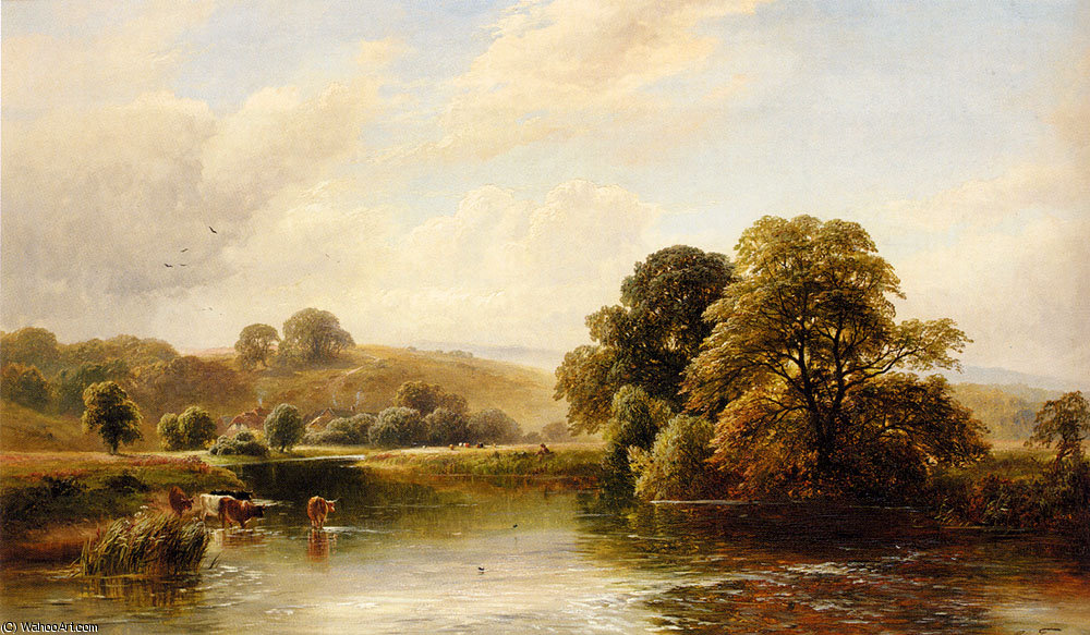 The Trent Near Ingleby — George Turner