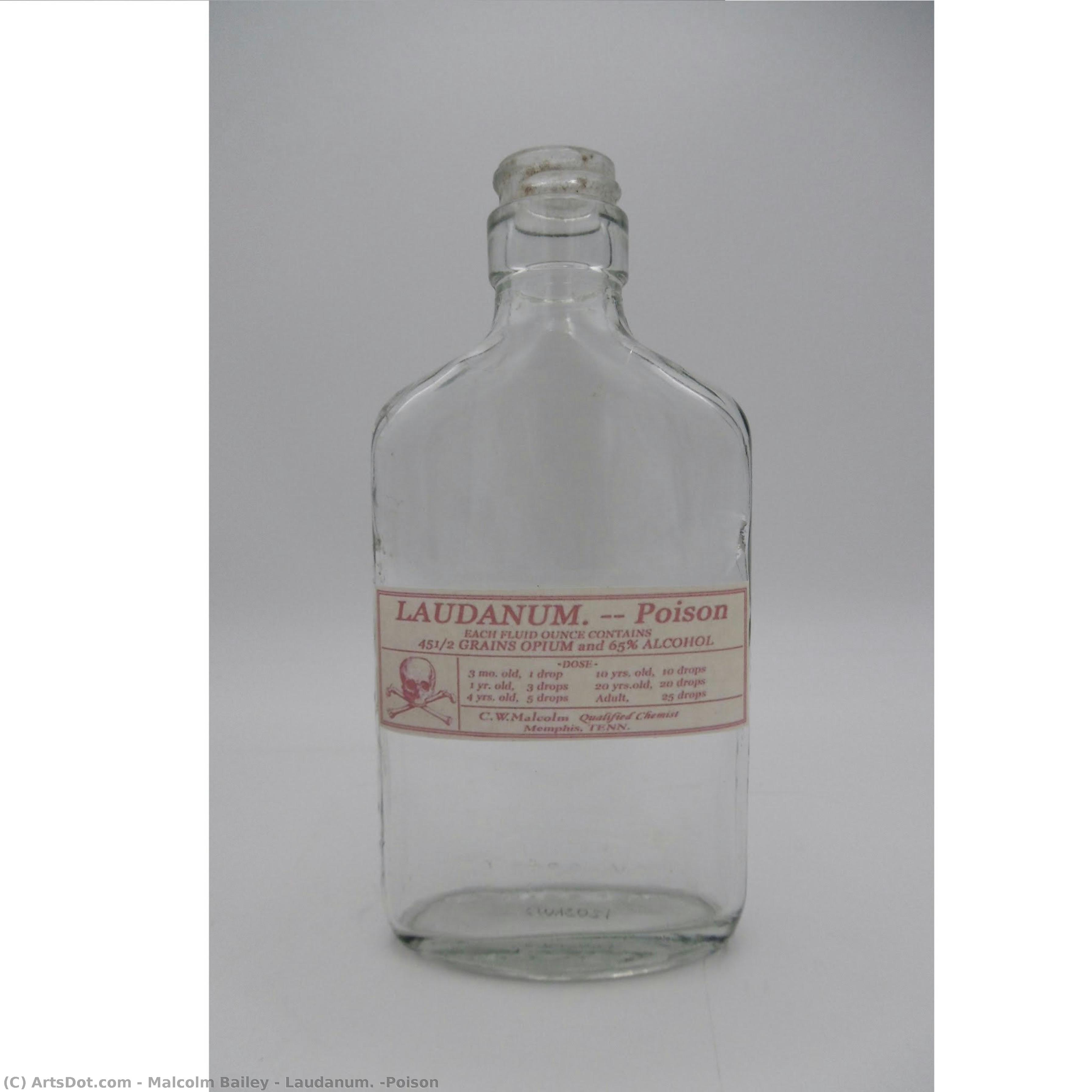 Laudanum. -poison — Malcolm Bailey