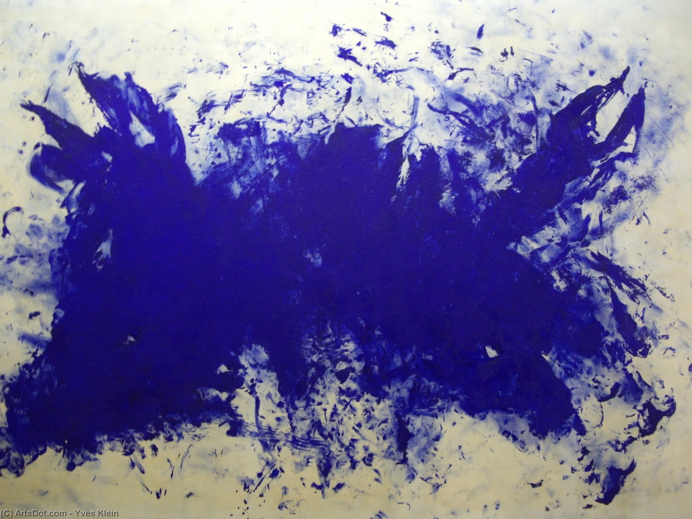 Great Blue Cannibalism, Tribute To Tennessee Williams — Yves Klein