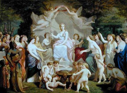 Allegory Of Spring — Henri Pierre Picou