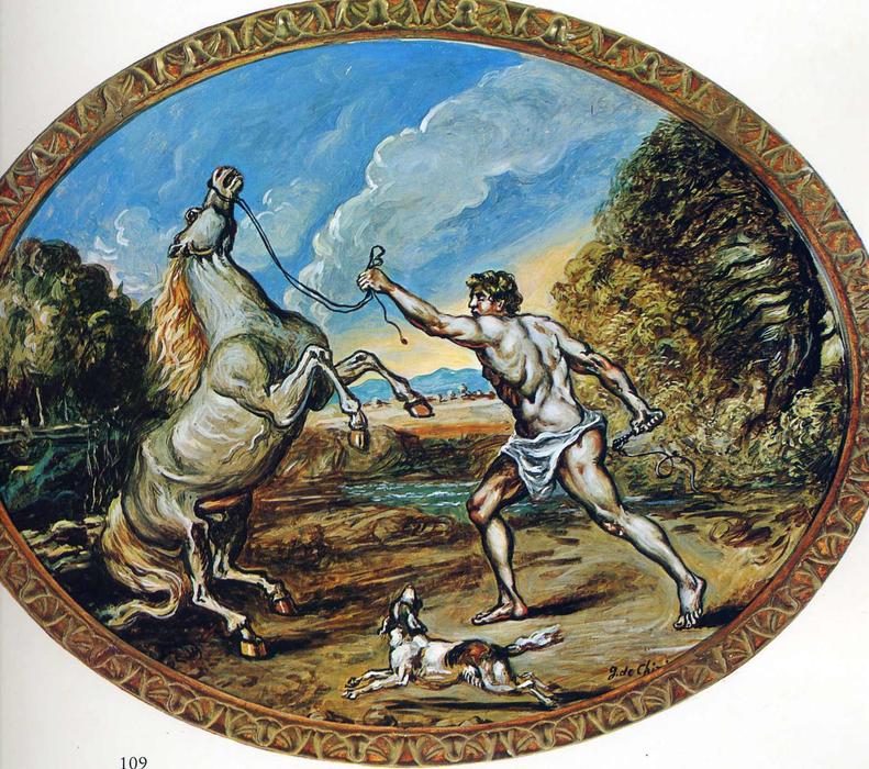 Castor And His Horse — Giorgio De Chirico