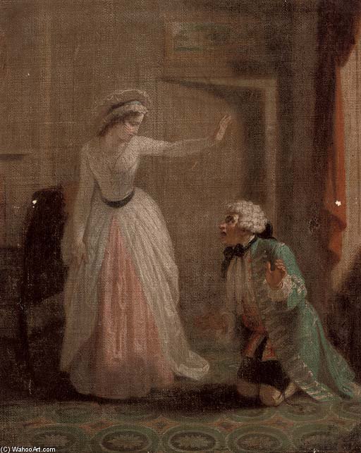 Scene From Samuel Richardson's Pamela — Robert Smirke