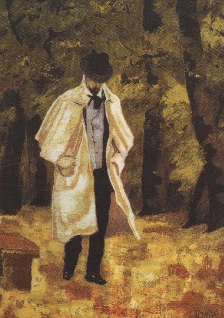 Man In The Woods Of Boulogne — Theophrastos Triantafyllidis