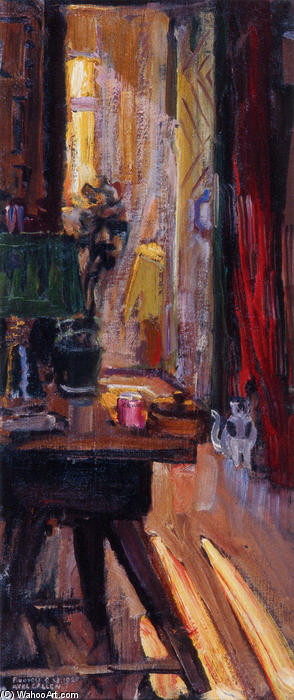 Entrance To Kalela's Dining Room — Akseli Gallen-kallela