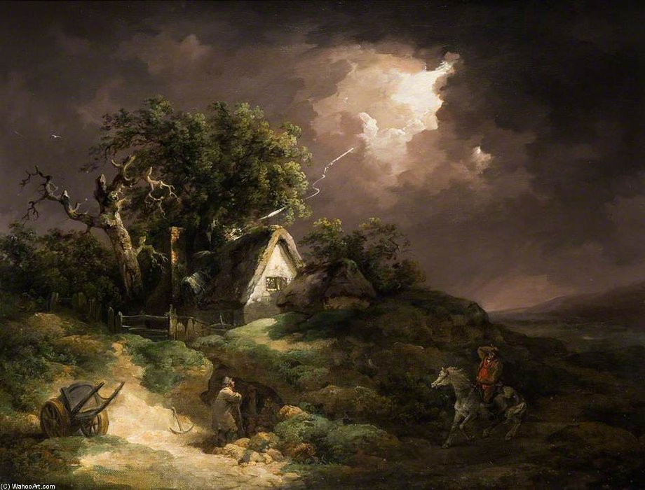 The Coming Storm, Isle Of Wight — Džordž Morland