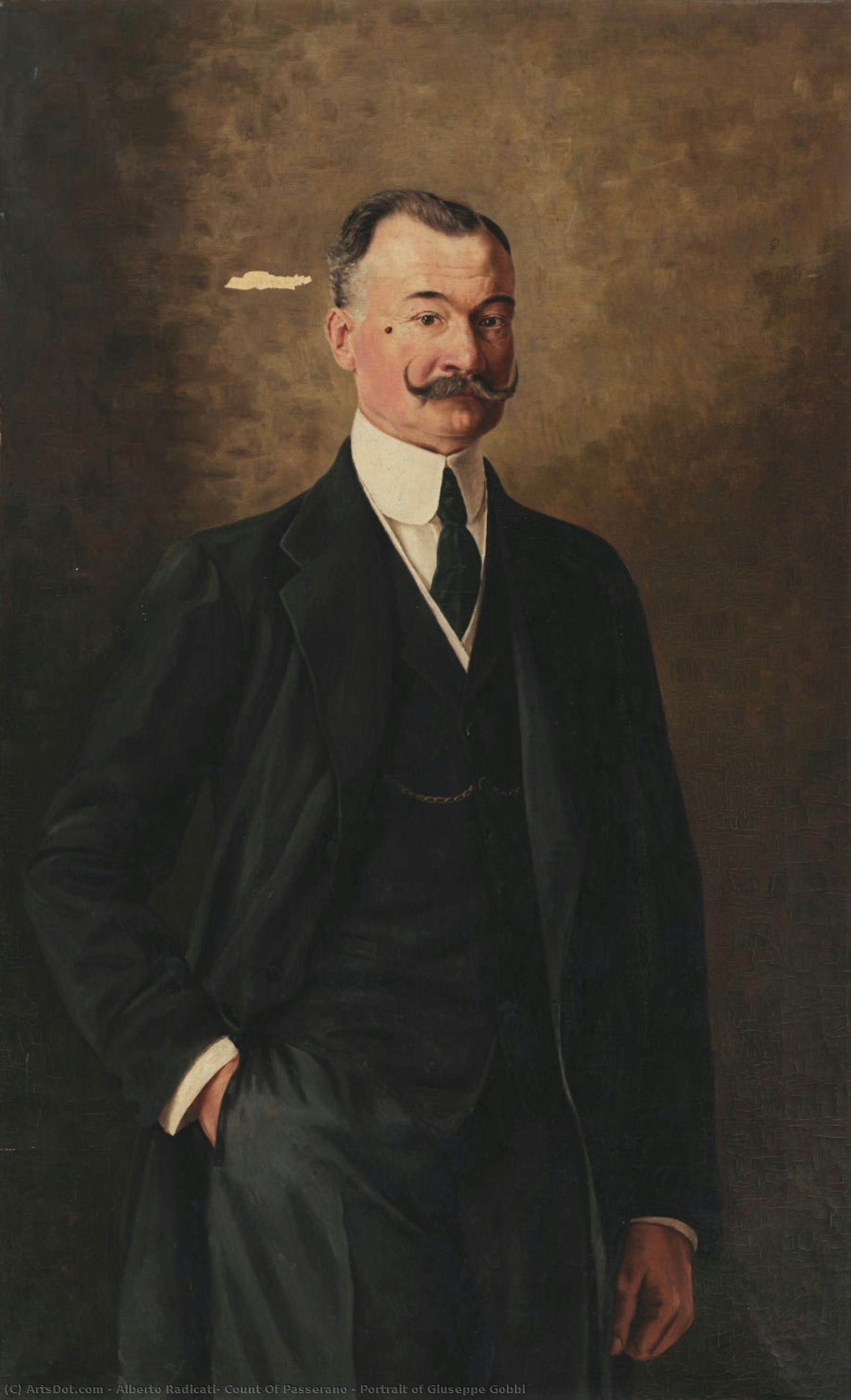 Portrait Of Giuseppe Gobbi — Alberto Radicati, Count Of Passerano