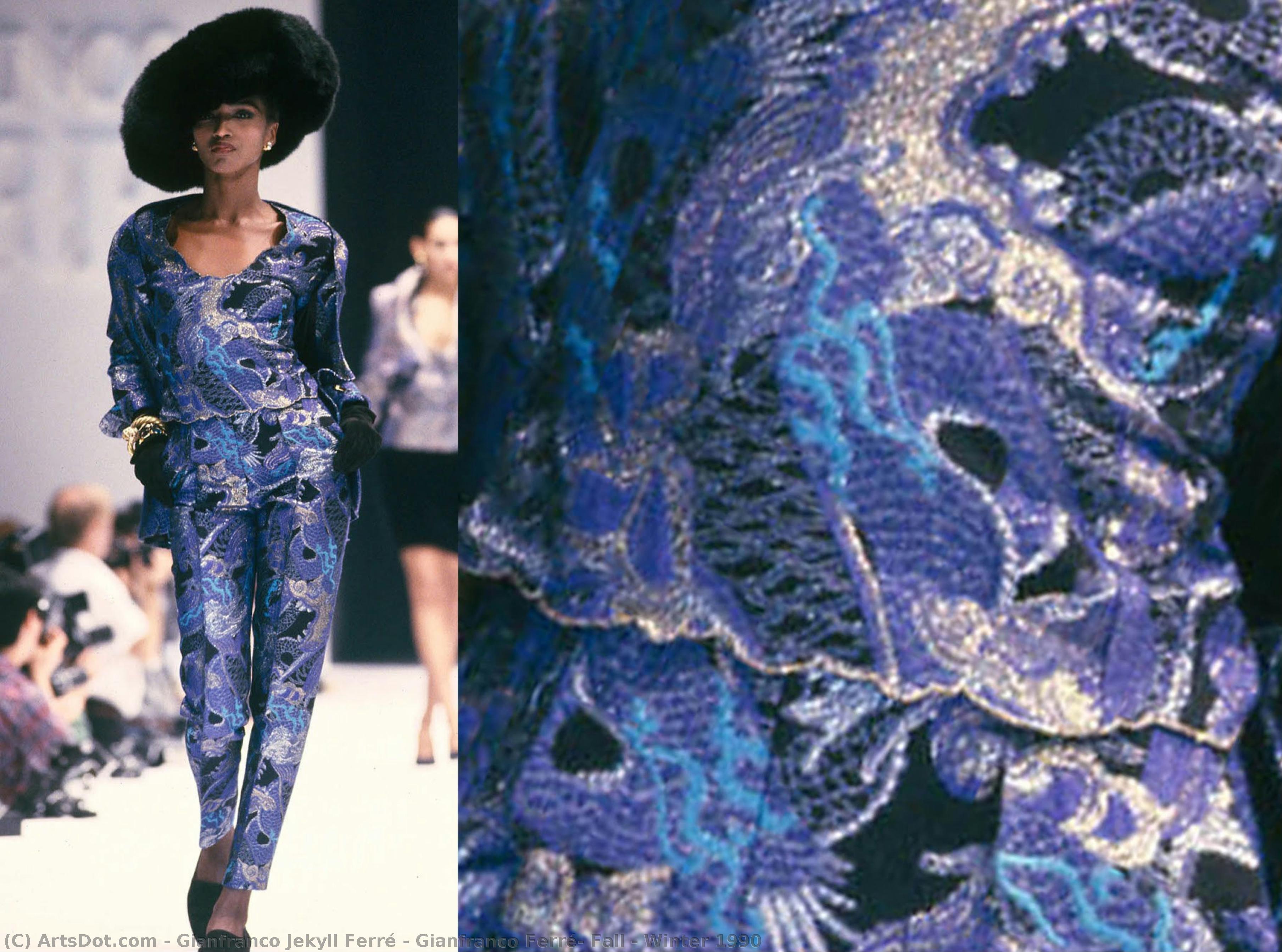 Gianfranco Ferré, Fall / Winter 1990 — Джанфранко Ферре