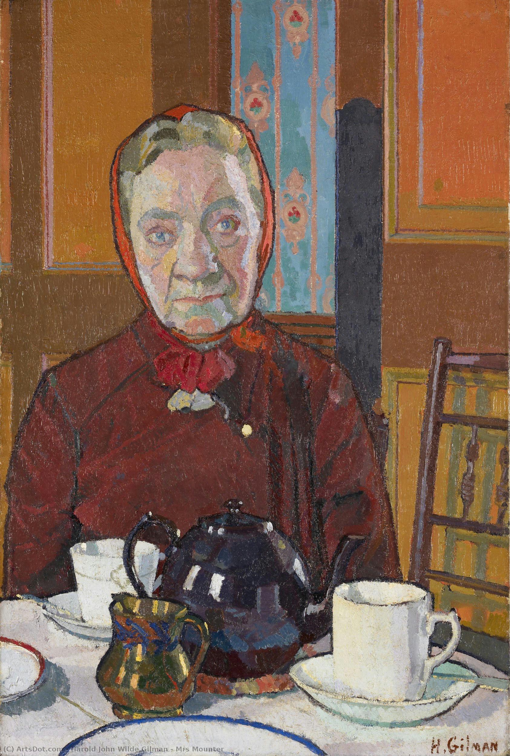 Mrs Mounter — Harold John Wilde Gilman