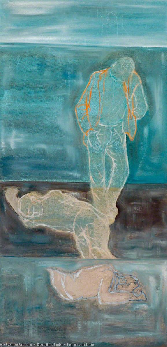 Figures In Blue — Dorothie Field