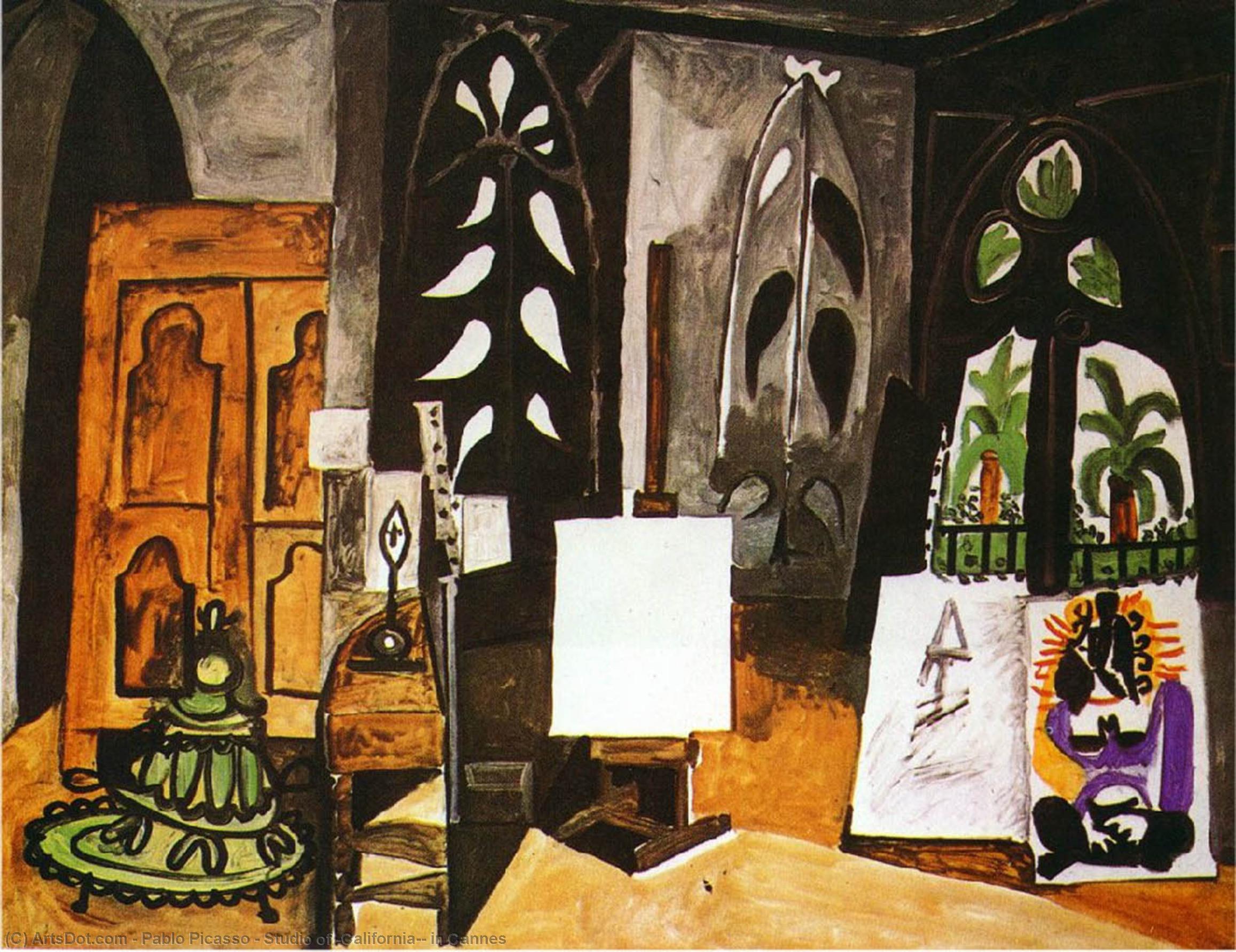 Studio Of 'california'' In Cannes — Pablo Picasso