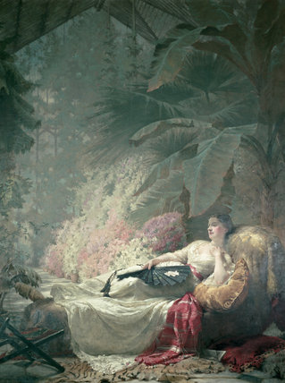 Portrait Of Adelaide Maria — George Elgar Hicks