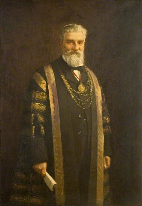 Alderman James Wicks, Jp, Mayor Of Colchester (1895–1896) — Frank Robinson Daniell