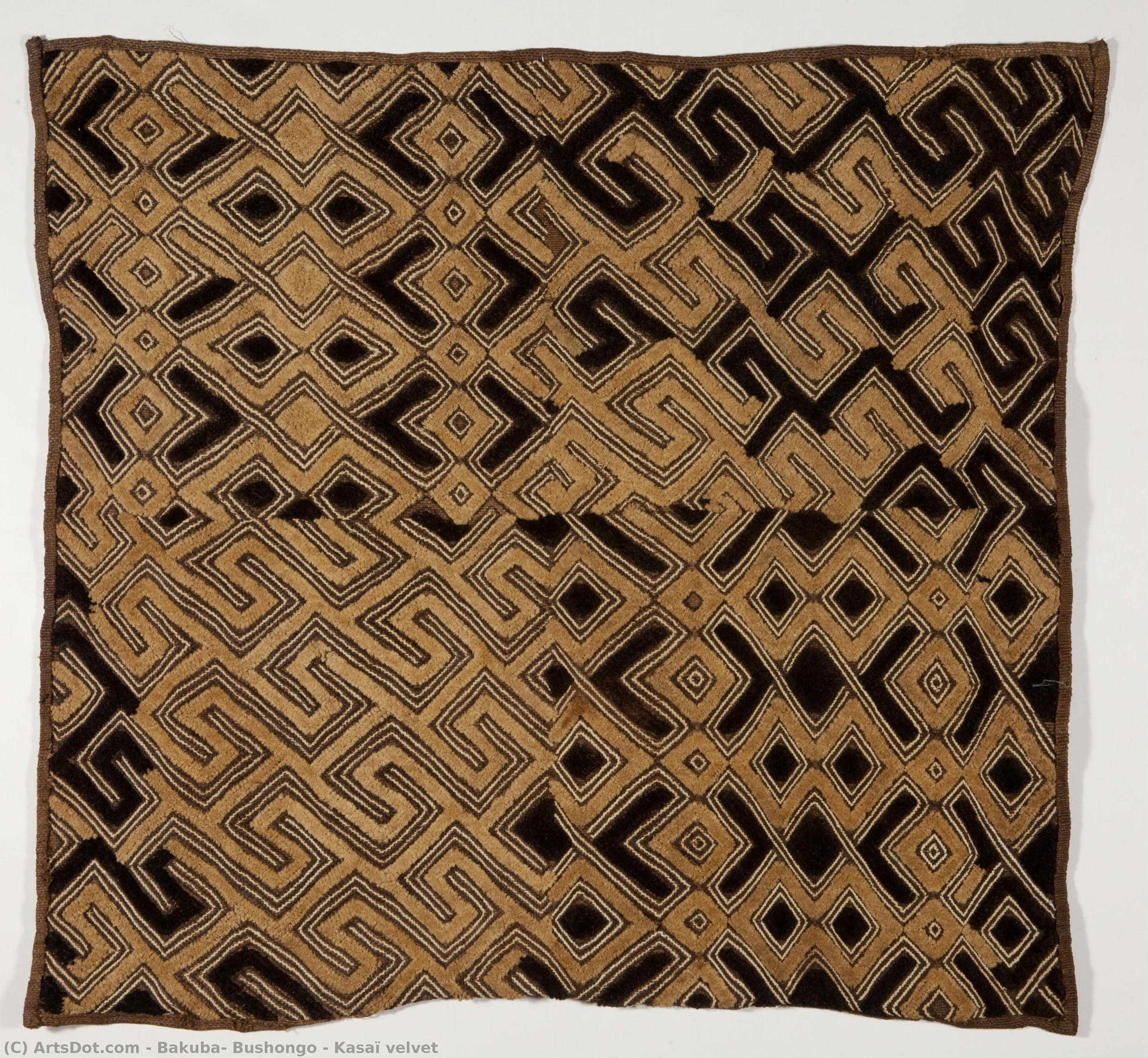 Kasaï Velvet — Bakuba, Bushongo