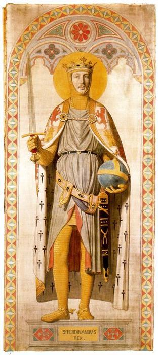 Portrait Of Duke Ferdinand-philippe Of Orléans, As St. Ferdinand Of Castile — Jean-auguste-dominique Ingres