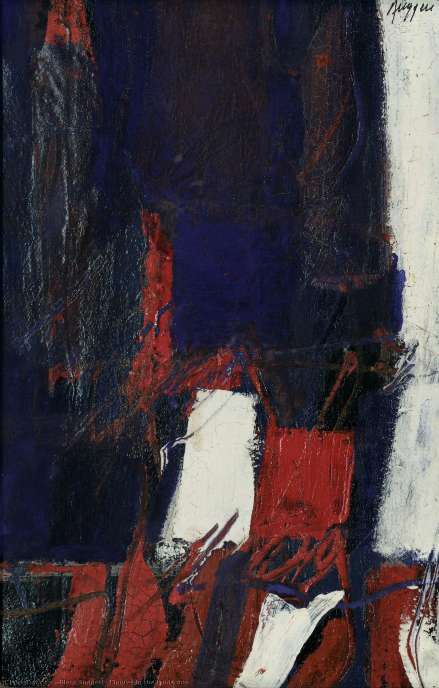 Figures In The Landscape — Piero Ruggeri