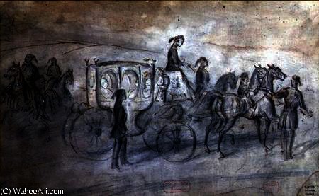 The Sultan's Carriage — Constantin Guys