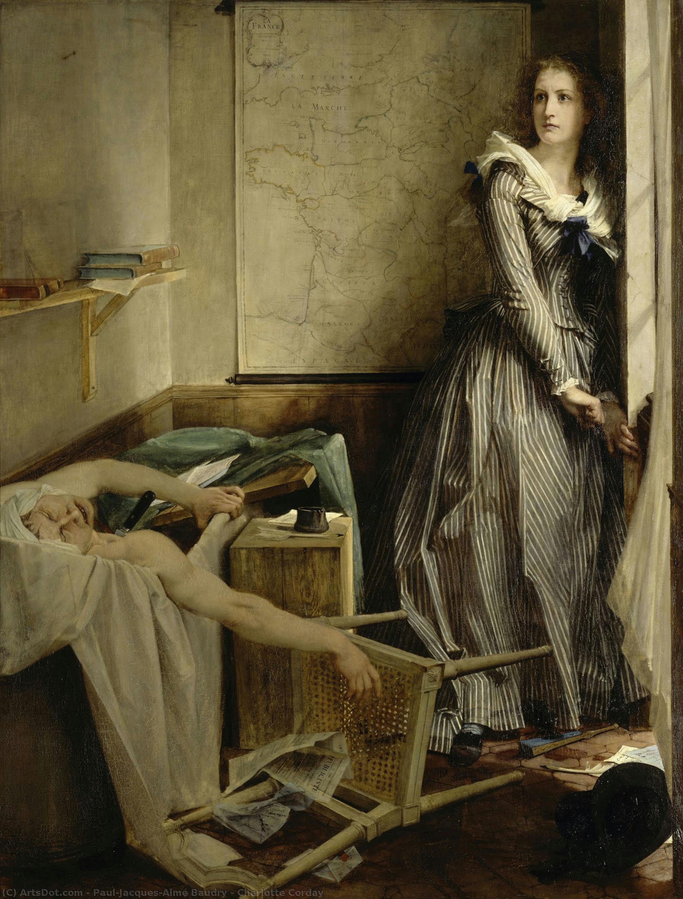 Charlotte Corday — Paul-jacques-aimé Baudry