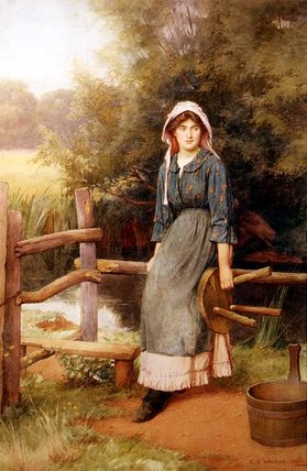 At The Stile — Charles Edward Wilson