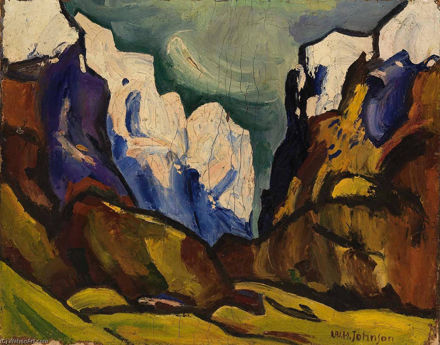 Mountains — William H. Johnson