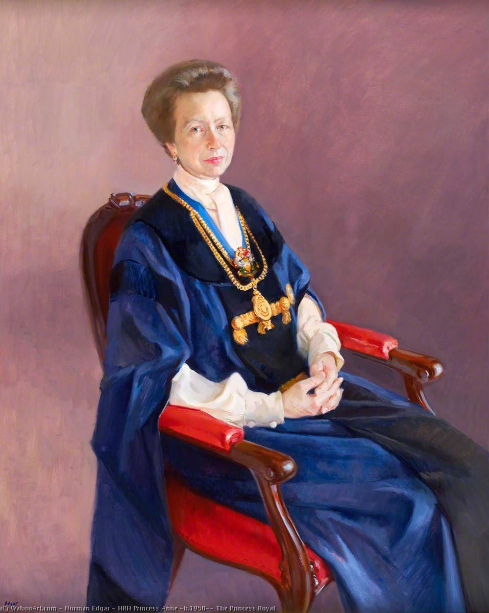 Hrh Princess Anne (b.1950), The Princess Royal — Norman Edgar
