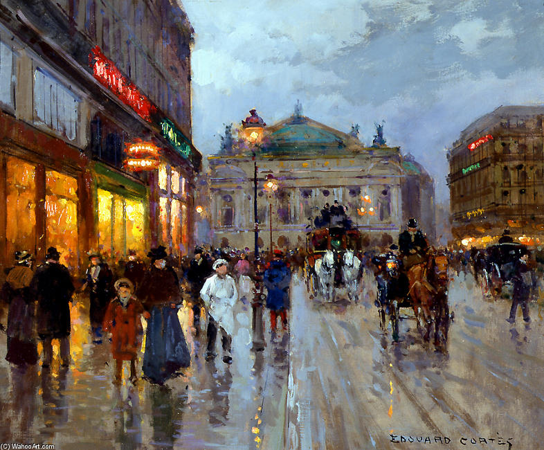 The Place De Opera — Едуар Кортес