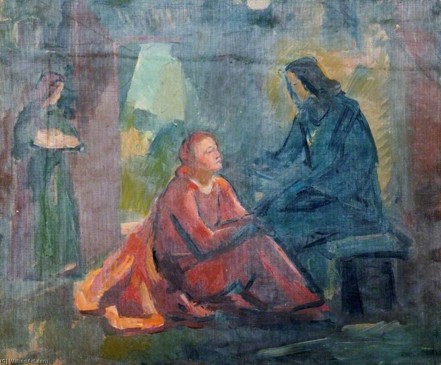 Christ In The House Of Martha And Mary — Theodor Kern