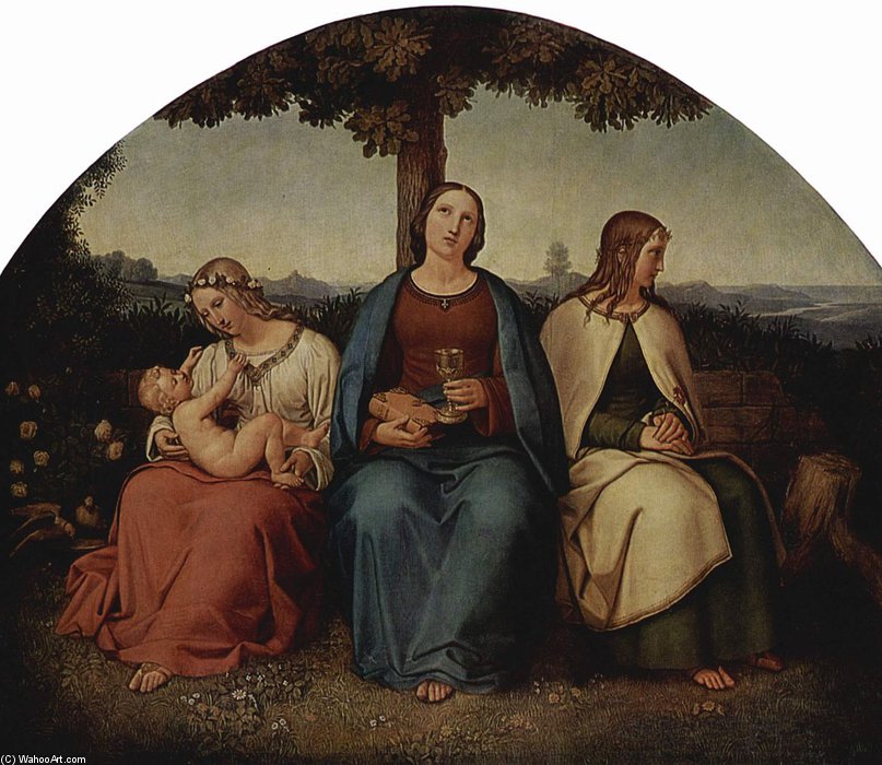 Liebe, Glaube, Hoffnung — Heinrich Maria Von Hess