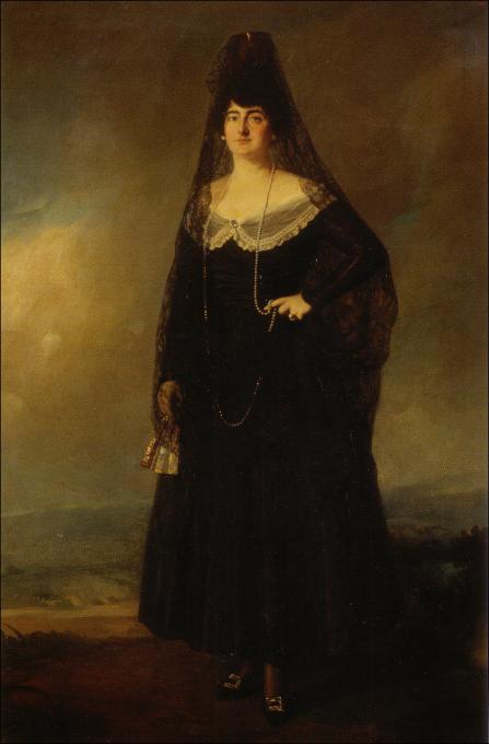 Retrato De La Marquesa De Urquijo — Manuel Benedito Vives