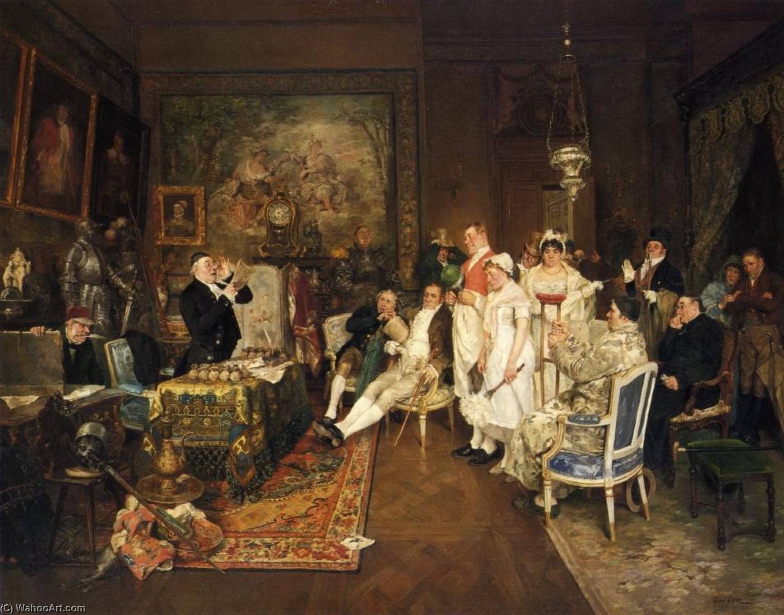 Disinherited — Francois Adolphe Grison