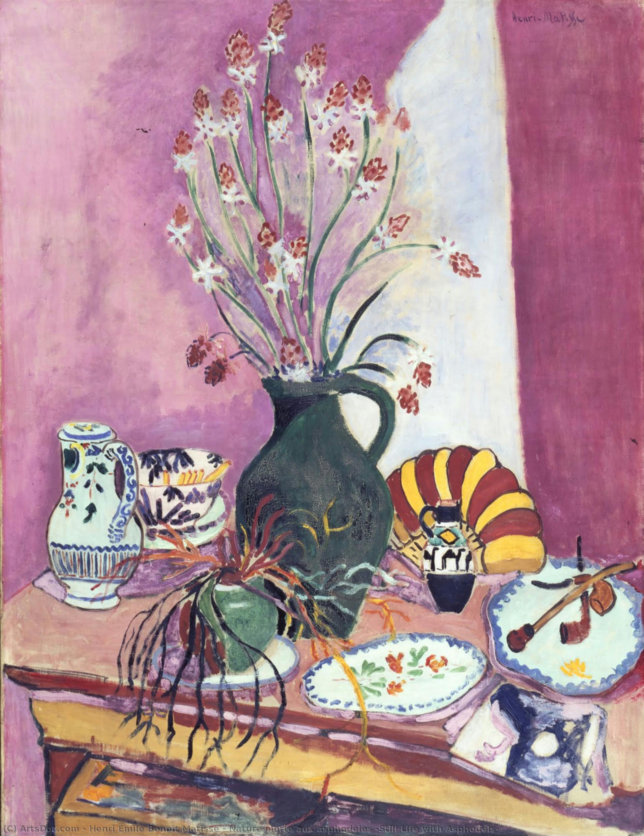 Nature Morte Aux Asphodèles (still Life With Asphodels) — Henri Matisse