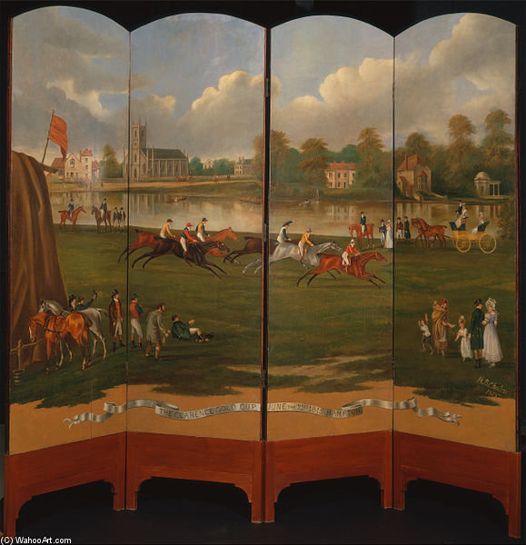 The Clarence Gold Cup At Hampton — Henry Bernard Chalon