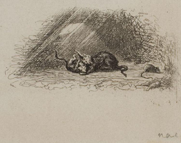 The Cedar Of Lebanon — Charles-françois Daubigny
