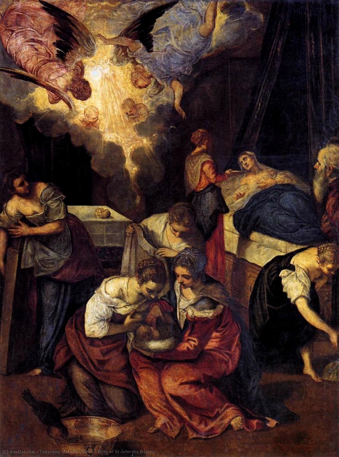 Birth Of St John The Baptist — Jacopo Tintoretto