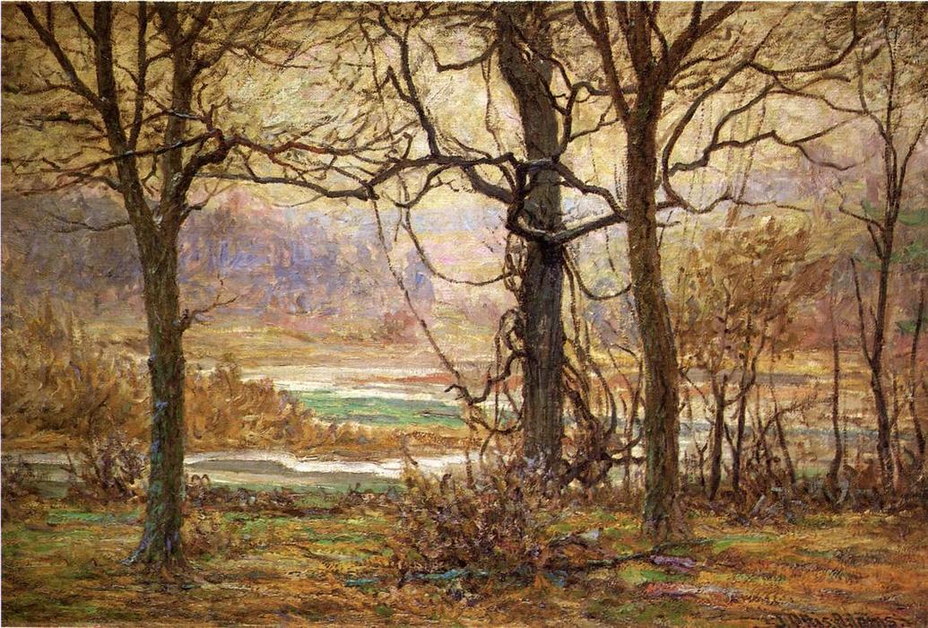 Autumn On The Whitewater — John Ottis Adams