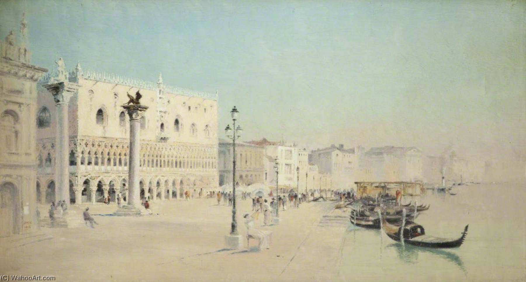 The Doge's Palace, Venice — John Miller Nicholson