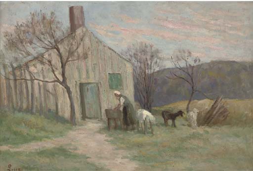 Cottage Near Bonniches — Maximilien Luce