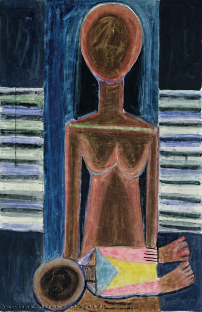 Mother And Child Ii — Вифредо Лам